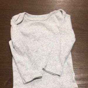 Gray onesie